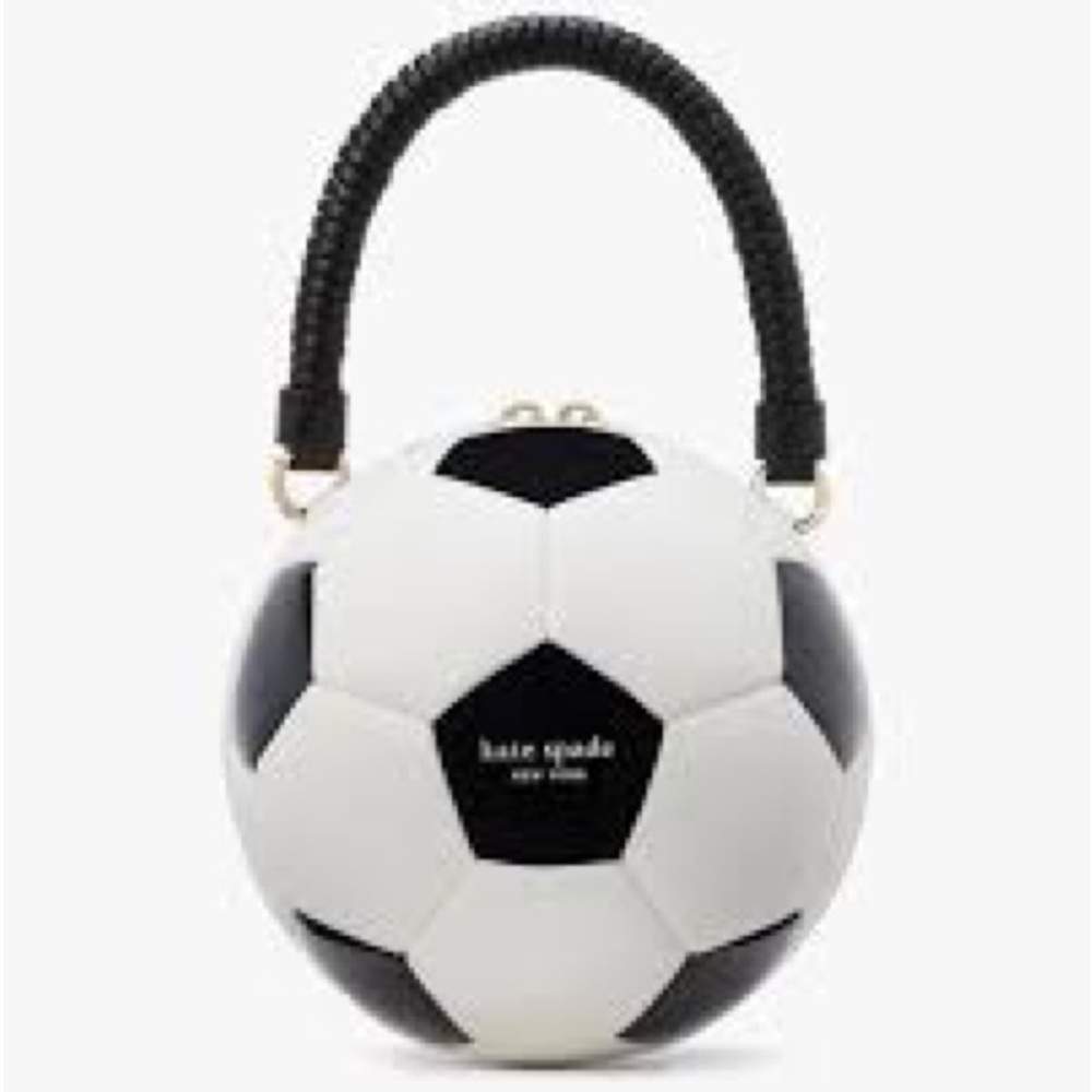 Kate Spade Soccer Ball Kickoff 3d Ball Crossbody Novelty Cute Shoulder NEW